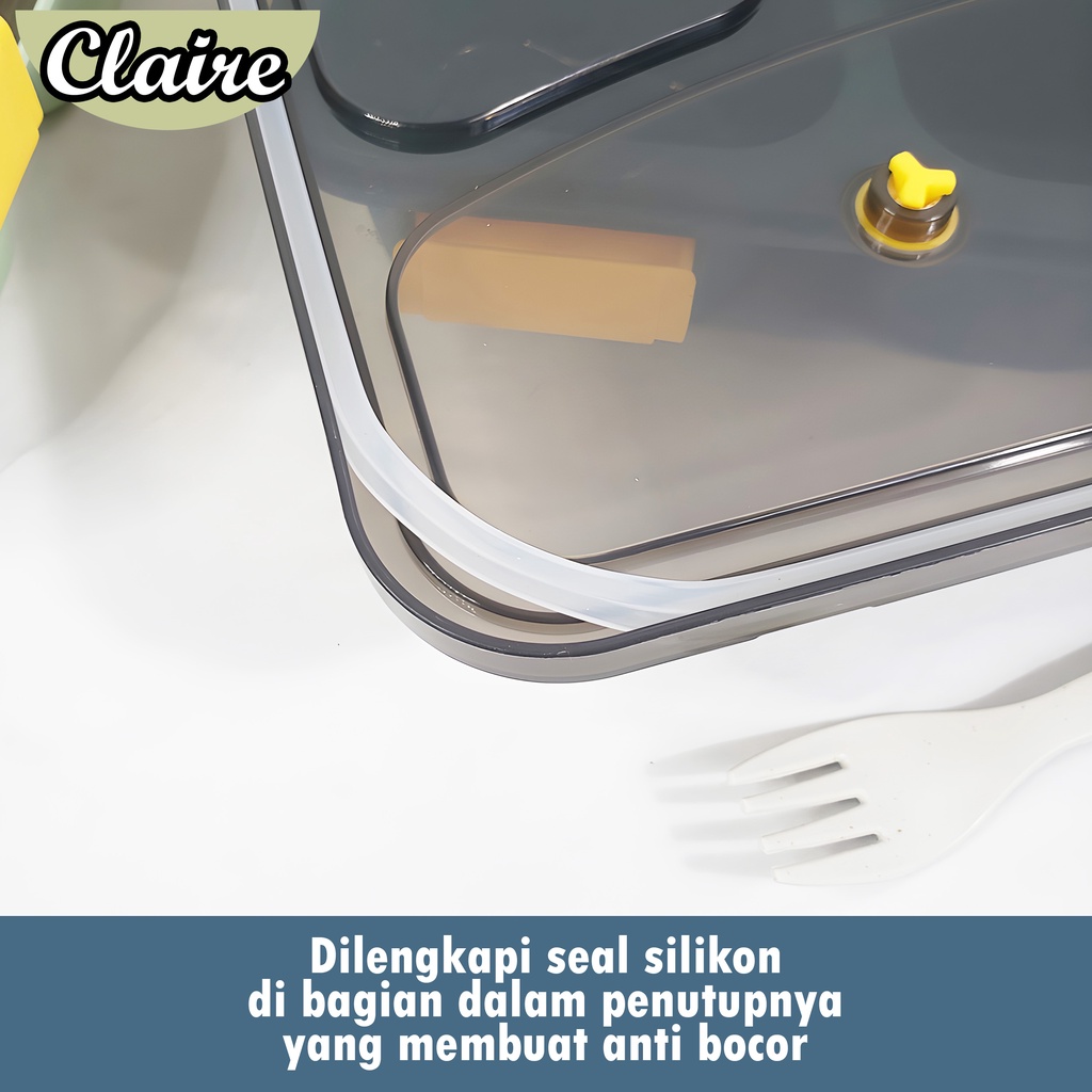 Kotak Bento 5 Lubang A270 / Lunch Box / Kotak Makan 5 Lubang