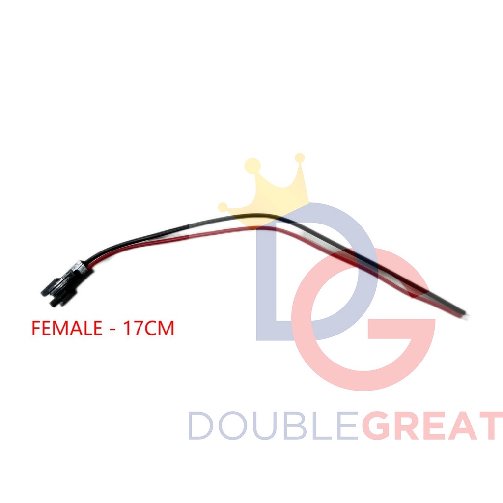 DOUBLE GREAT  SPARE PART RC KABEL 2MP mini pin MALE FEMALE CONNECTOR PLUG CABLE JST SM terminal wire