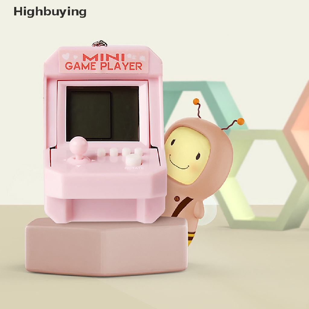 Hbid Mesin Game Konsol Retro Dengan Gantungan Kunci Tetris Video Game Pemutar Game Genggam Glory