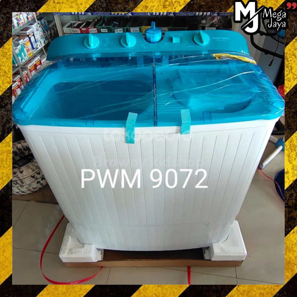 MESIN CUCI POLYTRON PWM-9072 / POLYTRON PWM 9072 / KAPASITAS 9 KG