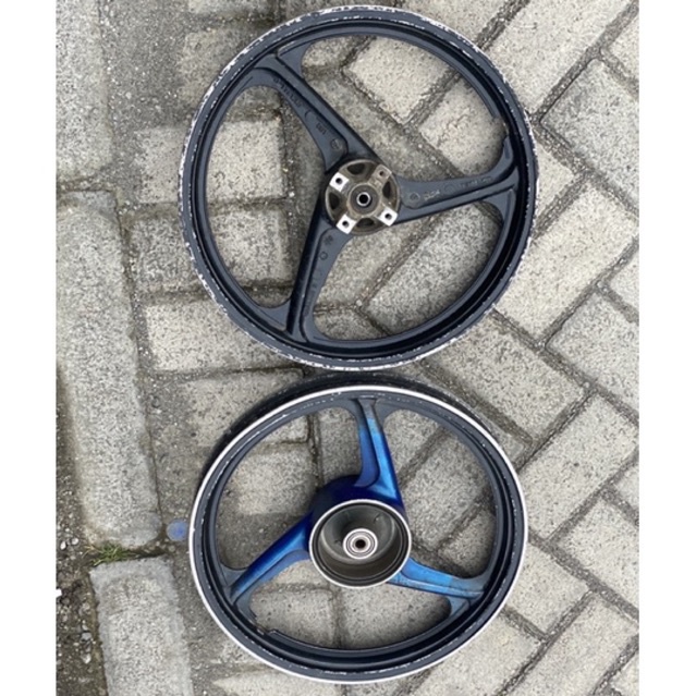 Velg ORI ENKEI Or OEM Depan Belakang Set Yamaha FIZ R Full Clucth Rumah Laker Aman bukan RCB bkn BRT