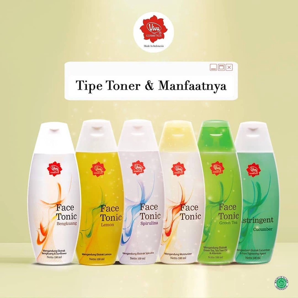 Viva Face Tonic Toner 100ml - Viva Toner