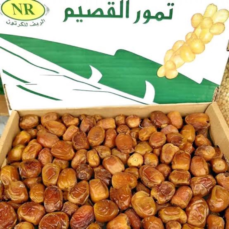 

Kurma Sukari Al Qassim 3Kg Lembut Asli Arab Saudi