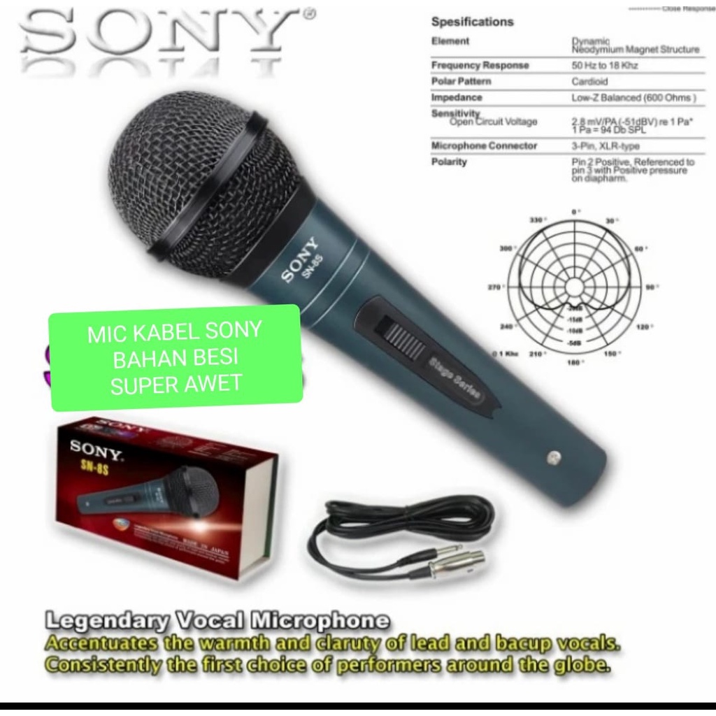 G654 MICROPHONE SONY MIC KABEL KARAOKE VOKAL AUDIO SOUND BEST BESI MIK MIKROPHONE LEGENDARY DYNAMIC MIKROPON MIK MICROPHONE CARDIOID MIKROPHONE MEETING METING CABLE VOKAL ARTIS VOCAL AUDIO SOUND SISTEM PROFESIONAL PRO PENGERAS SUARA HIFI METAL FULL BESI