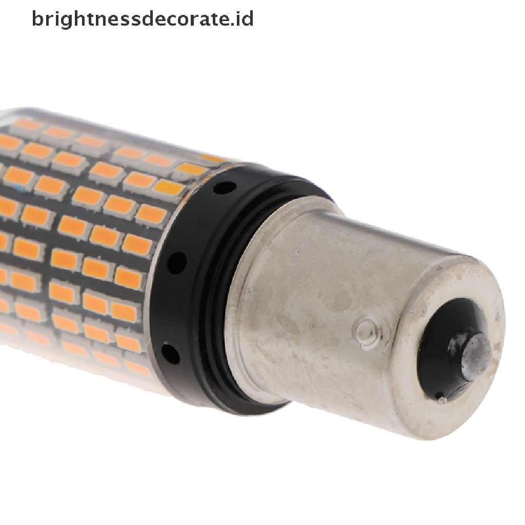 [Birth] 1x Kuning 1156 1095 1141 P21W BA15S 7506lampu Sein Led3014 144-SMD [ID]