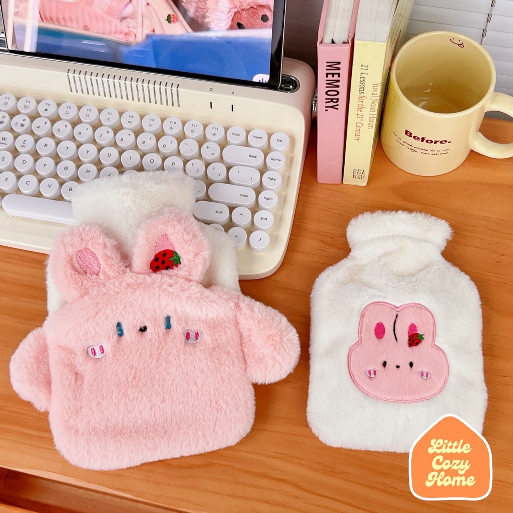 Chibi Hot Water Pouch Compress / Bag Kantong Kompres Isi Air Tahan Hangat Panas Dingin Hot Cold / Kantung Bantal Penghangat