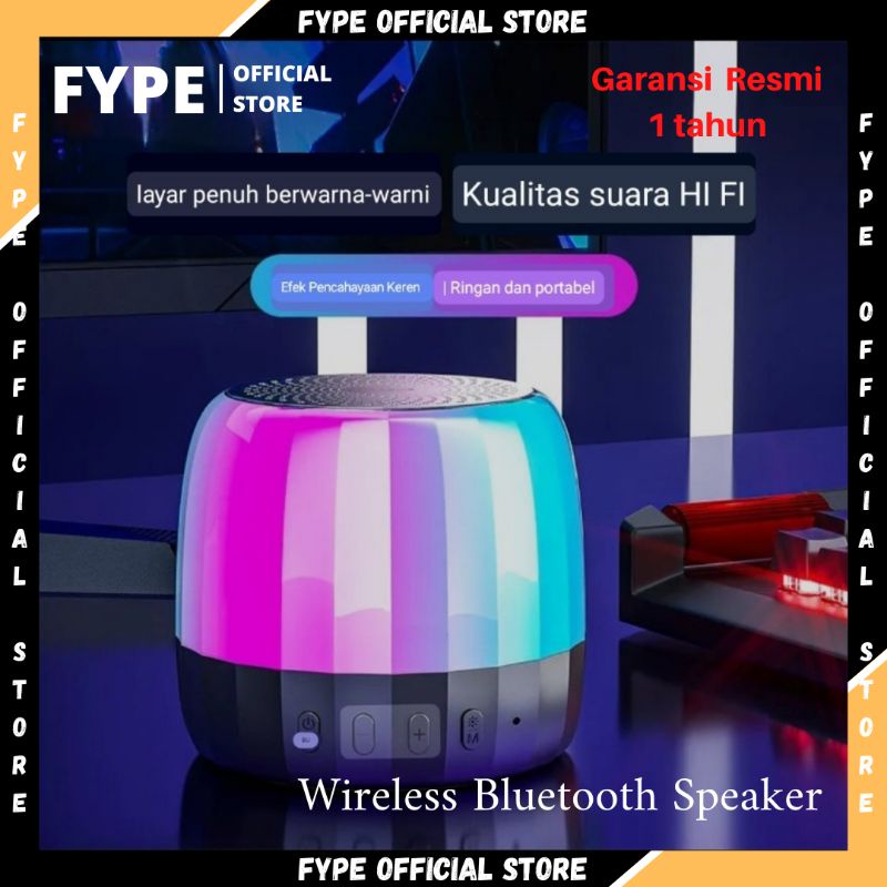 FYPE Lenovo Speaker Bluetooth Wireless Stereo Mini HiFi K3 Plus