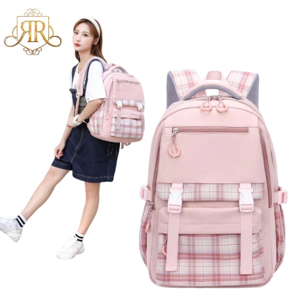 Tas Ransel Wanita motif Kontak Kontak Tas Fashion Perempuan Remaja