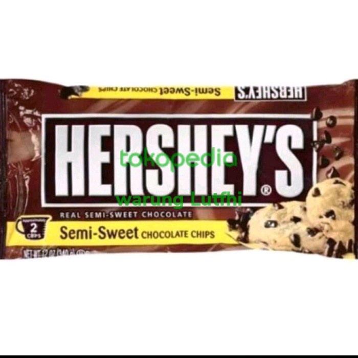 

Hersheys semi sweet chocolate chip 12oz