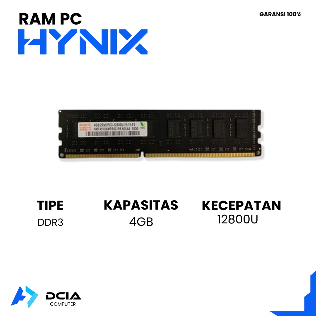 RAM DDR3 LONGDIM 4GB PC 12800 8GB PC 12800 NEW