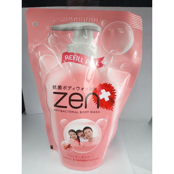 ✿ELYSABETHME✿ Zen antibacterial body wash cair 450ml refill isi ulang lebih hemat anti kuman virus bakteri cocok untuk kulit sensitif alergy