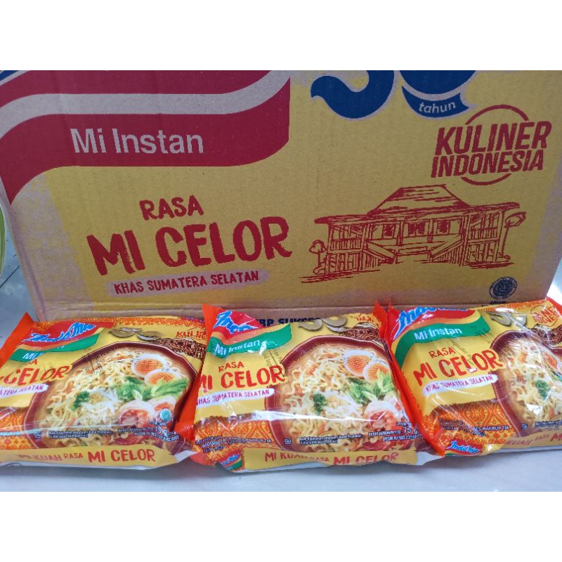 

Mie Celor khas Sumatera Selatan ( indomie )