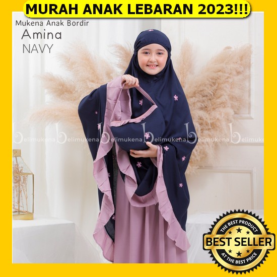 (Real Pict) Mukena Anak Terusan Matt Rayon Premium Tabur Bunga Renda Gyper Gold Mukena Anak Tanggung