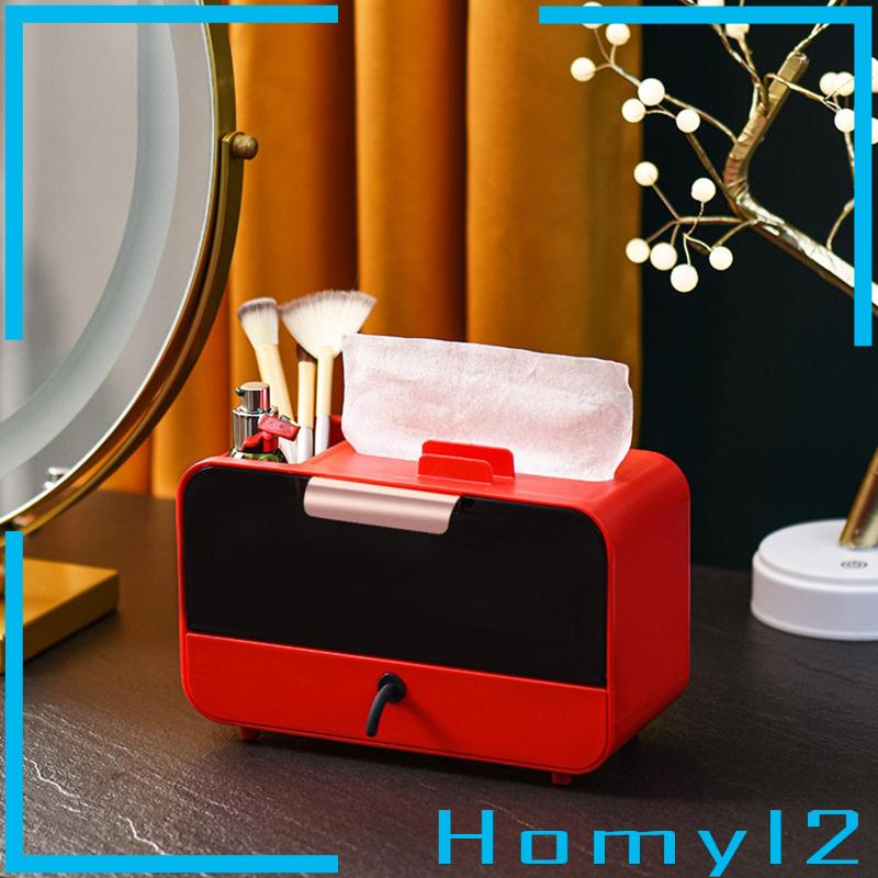 [HOMYL2] Kotak Tissue Cover Storage Organizer Nakas Organizer Desktop Untuk Kantor