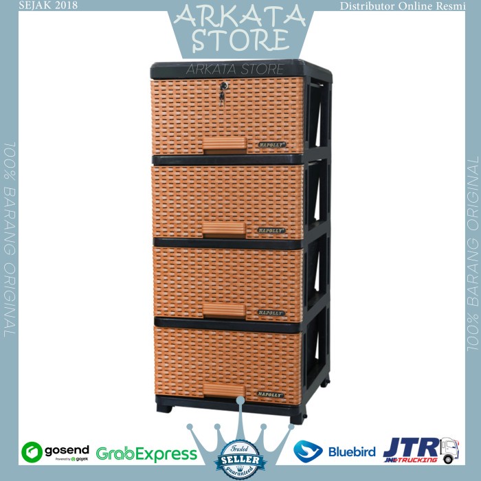 Laci Promo Rak Laci Napolly 4 Susun Kunci Contac 400