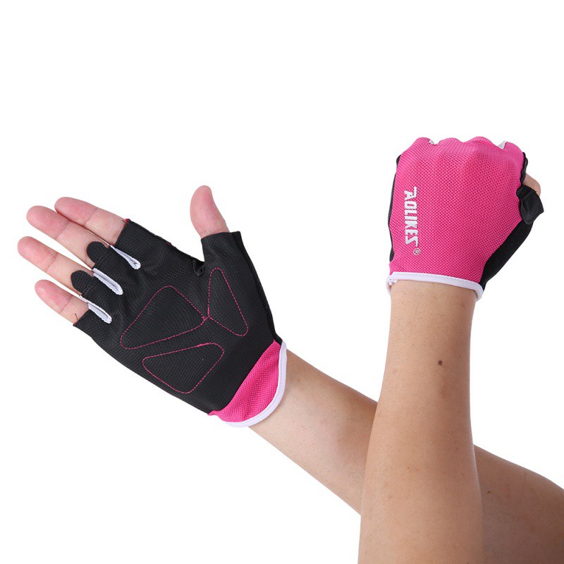 (COD) AOLIKES 104 Sarung Tangan Fitness Sarung Tangan Gym Gloves Glove Handwrap