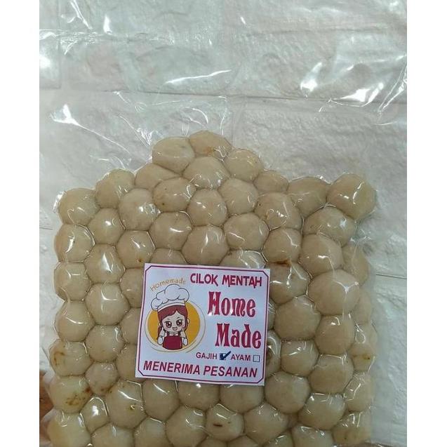 

52 CILOK GAJIH & Ayam isi 100 biji Mini mentah Readystock ⌒ )