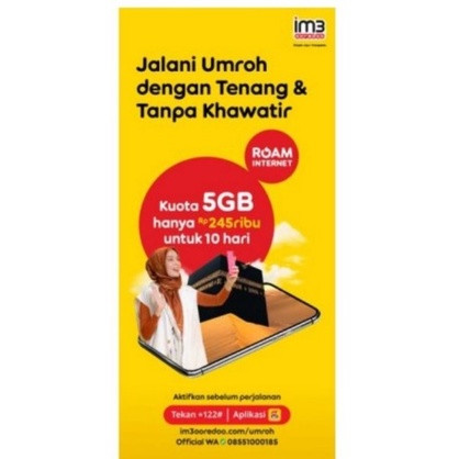 PAKET INTERNET HAJI & UMROH INDOSAT