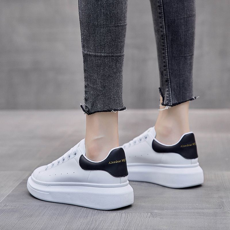 {EJ} Sepatu Wanita Full White Sepatu Sneakers Korea Terbaru Import Fashion Putih Polos