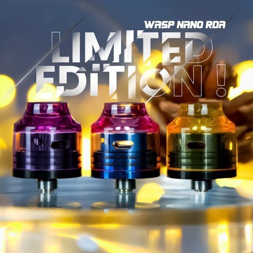WASP NANO RDA 22MM NEW LIMITED COLOR BY OUMIER