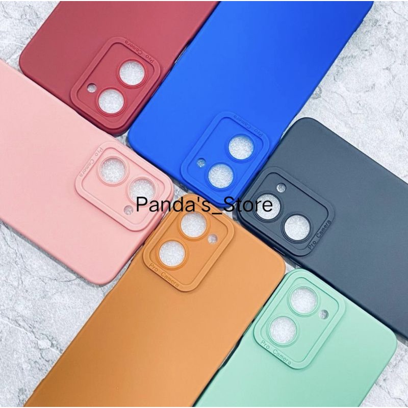 Softcase Pro Camera Realme 10 Candy Case Full Color 3D Silikon TPU