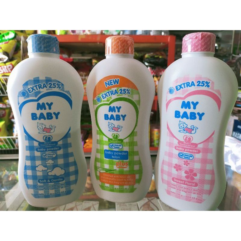 bedak my baby / my baby powder 250gr (varian random)