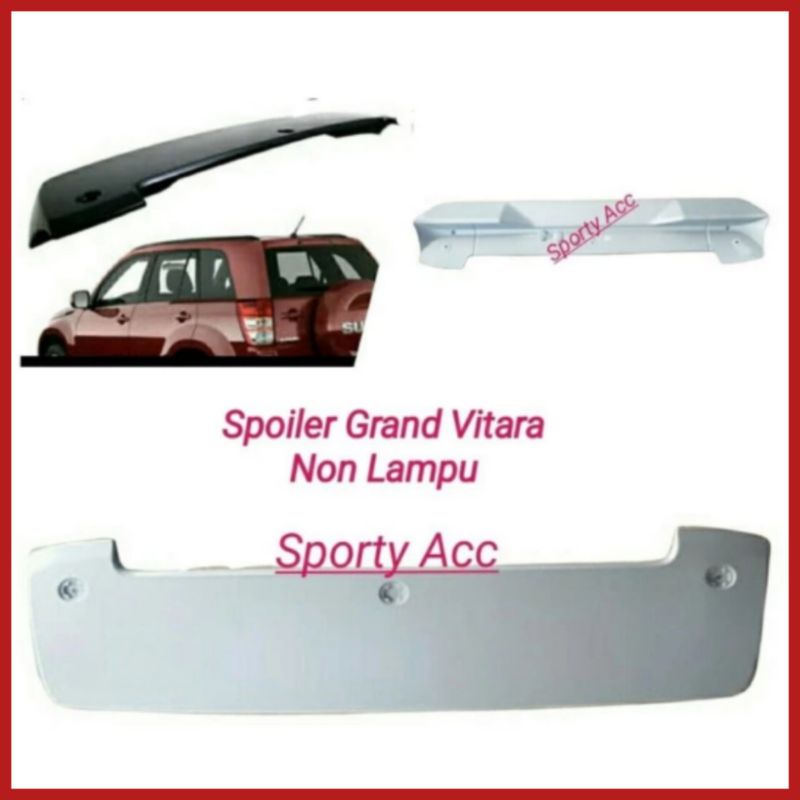 Spoiler Sayap Mobil Grand Vitara Tanpa Lampu