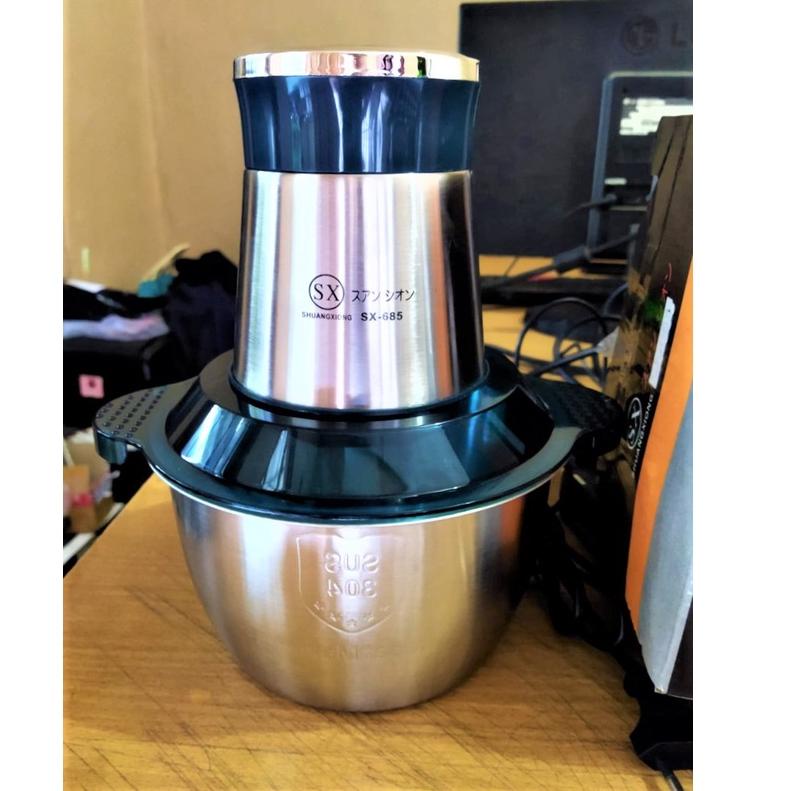 >XC26619<  Blender Daging Stainless Steel / Food Chopper Stainles SX 685 Penggiling Daging Meat Grin