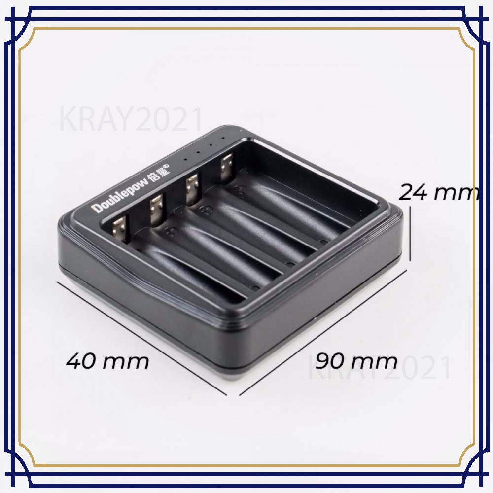 Charger Baterai 4 slot AA/AAA - UK-574