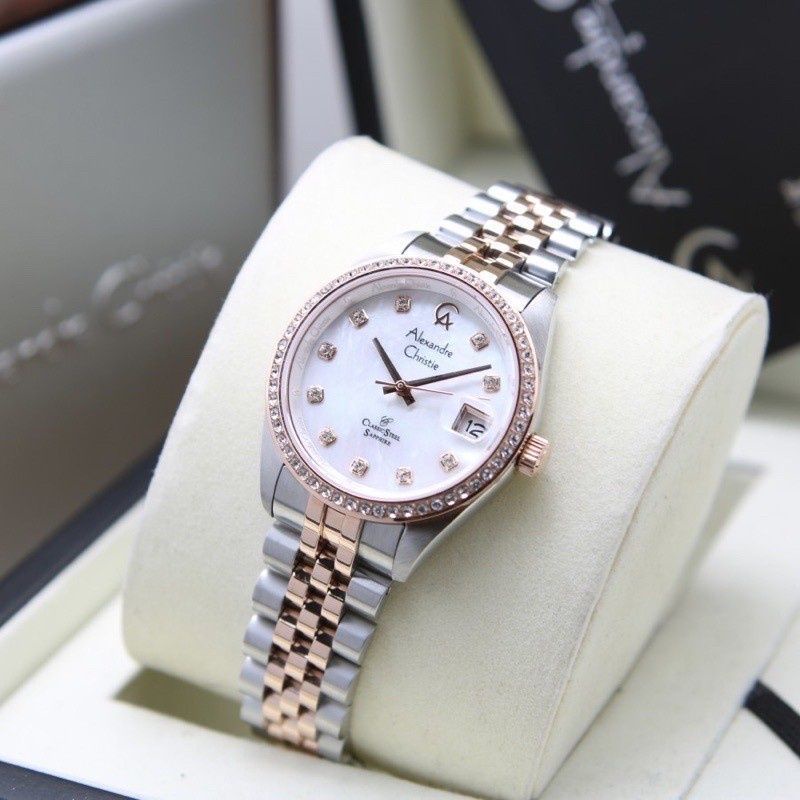 ALEXANDER CHRISTIE AC 5012 JAM TANGAN WANITA AC 5012 ORIGINAL