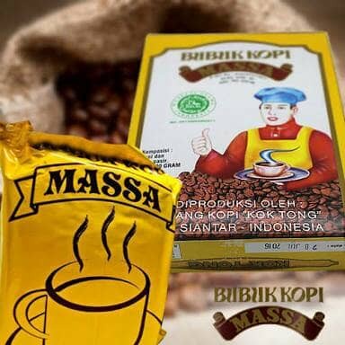 

[BISA COD] Kopi Bubuk Kok Tong halus / kasar robusta koktong Siantar 500 gram - halus