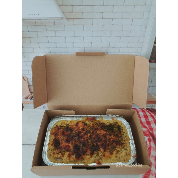 

Macaroni Schotel Smoked Beef & Mushroom Uk 20 cm x 10 cm