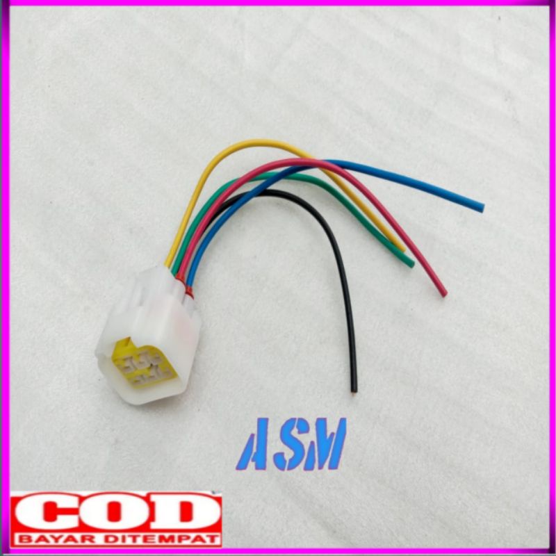 KABEL SOCKET CDI YAMAHA MIO 5TL/KABEL SOKET CDI MIO KARBU MIO SMILE MIO SPORTY MIO 5TL
