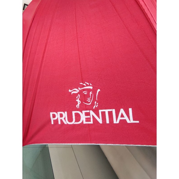 Ready Stock Payung Prudential Golf Logo 4 sisi