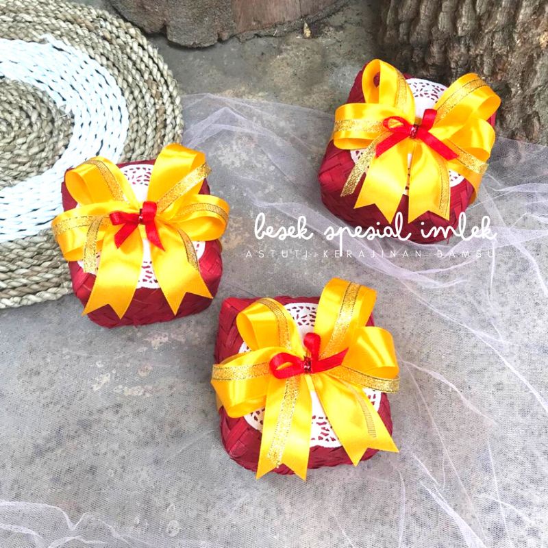 

[IMLEK EDITION] BESEK MINI 10x10 cm WARNA PITA SPESIAL IMLEK BESEK UNIK BESEK WARNA BESEK MINI