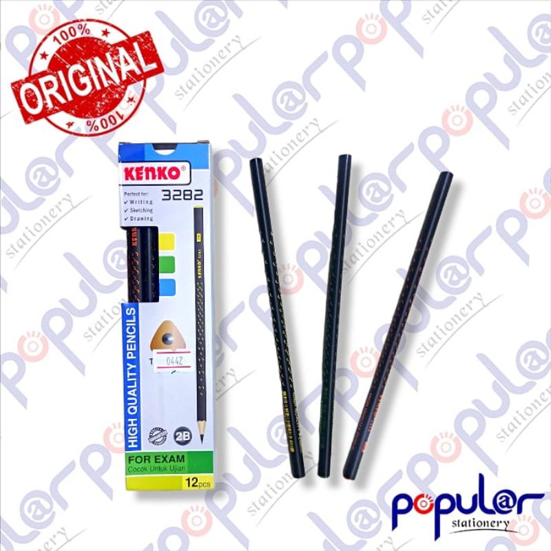 

Pensil 2B Kenko 3282
