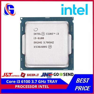 Processor INTEL Core i3 6100 3.7 GHz TRAY socket 1151