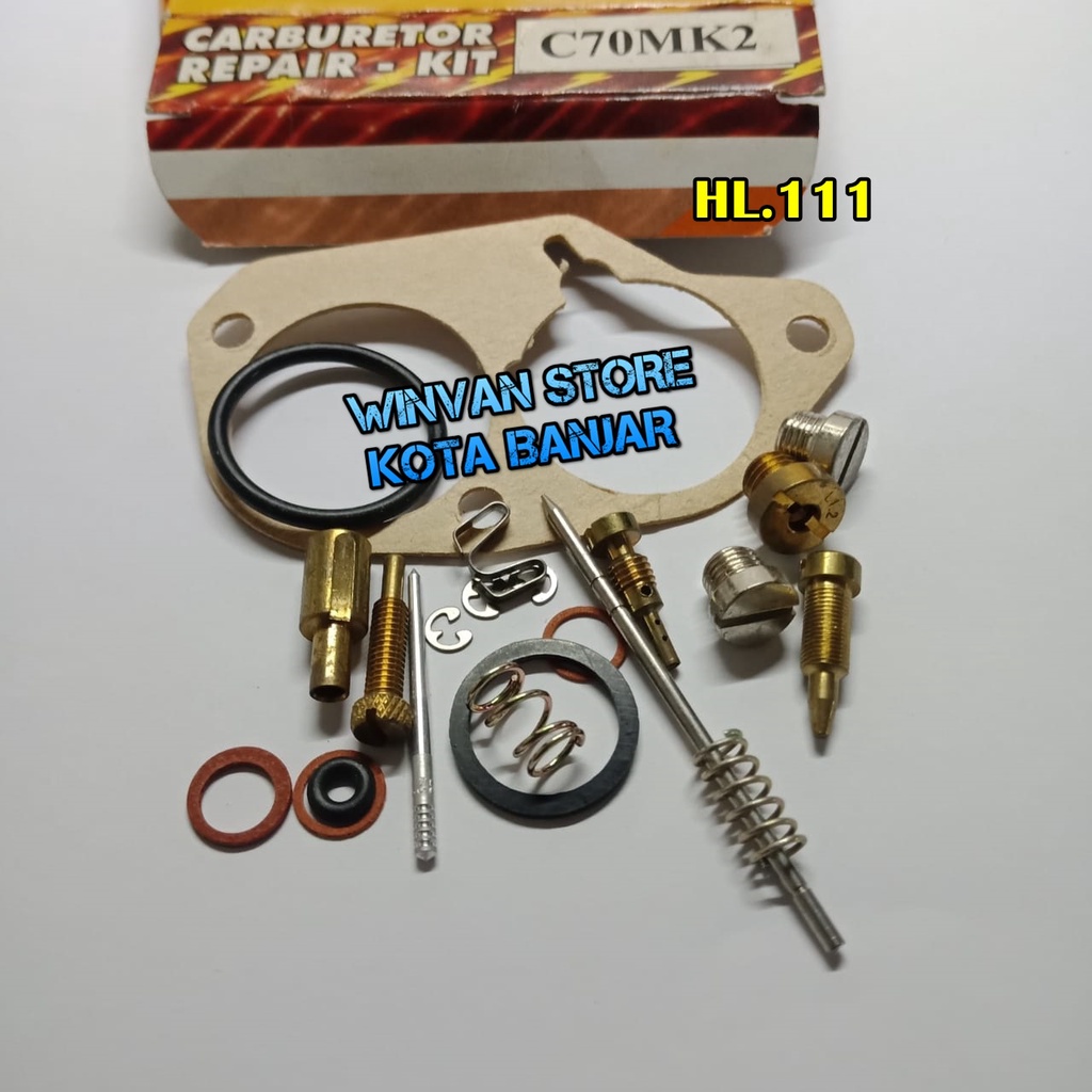 Repair kit karburator C70 Mk2 Karburator C70 Sumur