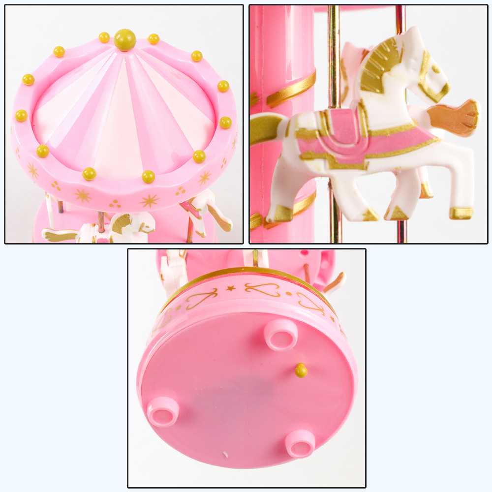 Kotak Musik Merry Go Round Musical Box Carousel - HD-YYH