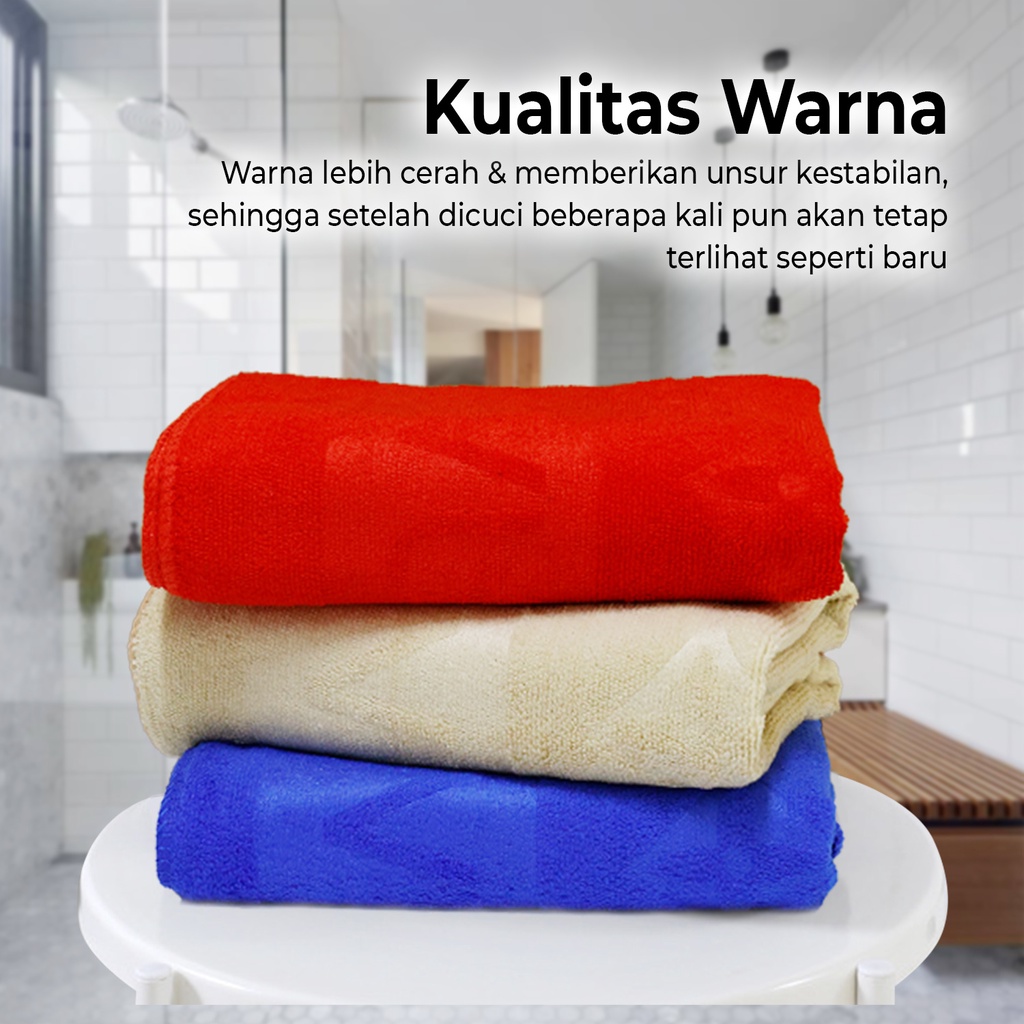 COD - Handuk Mandi Motif LV Bahan Polyester Ukuran 140cmx70cm Cantik &amp; Elegan - H10-B