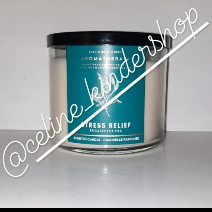 Jual Bath And Body Works Stress Relief Eucalyptus Tea