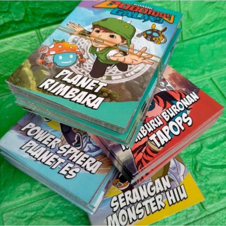 Buku Komik Berwarna Boboiboy Galaxy Terbaru