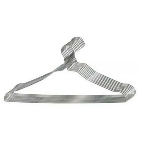 [ Cinicini ] Gantungan Baju Stainless Hanger Kawat Stainless ( Isi 10