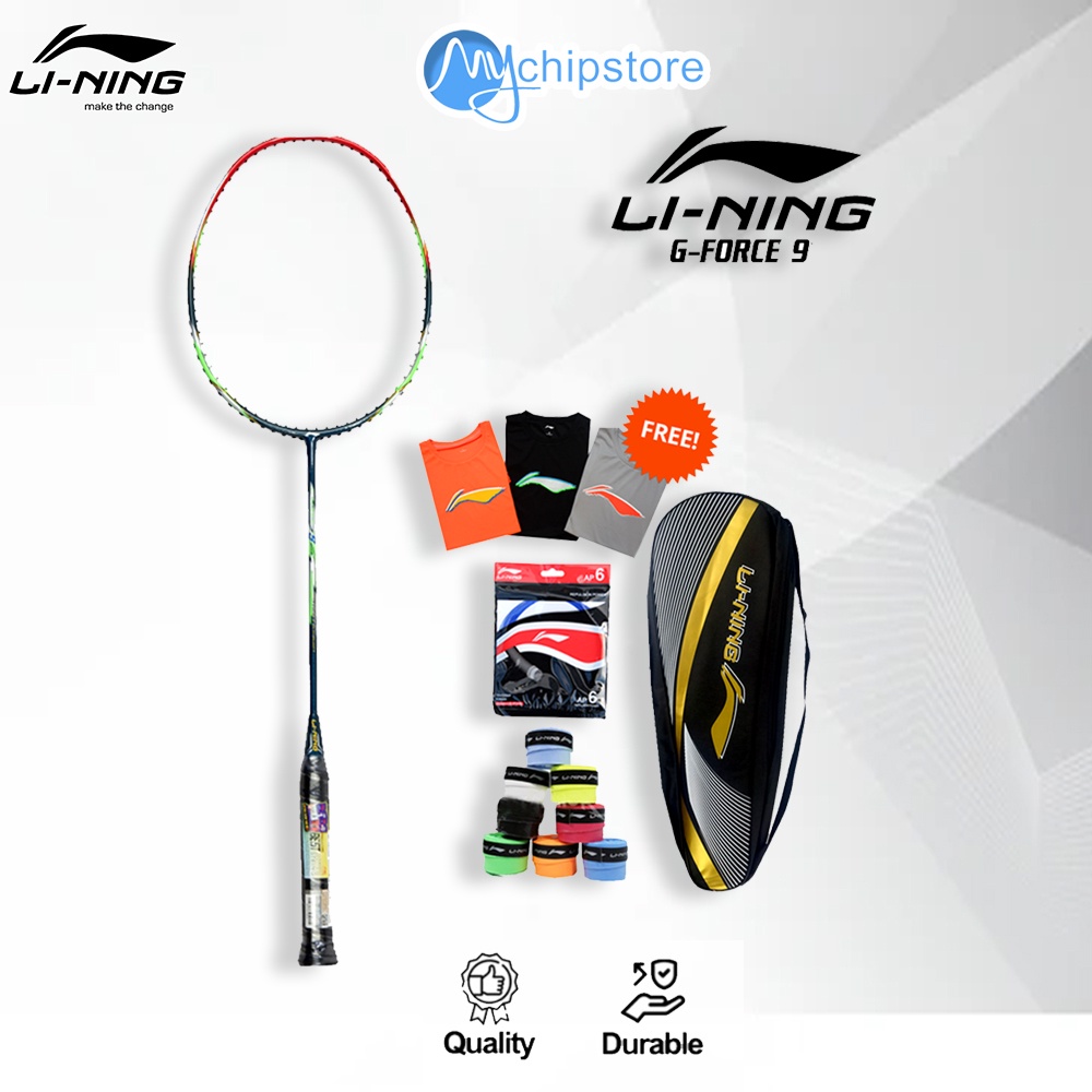 Raket Bulutangkis Badminton Original LINING G FORCE 9