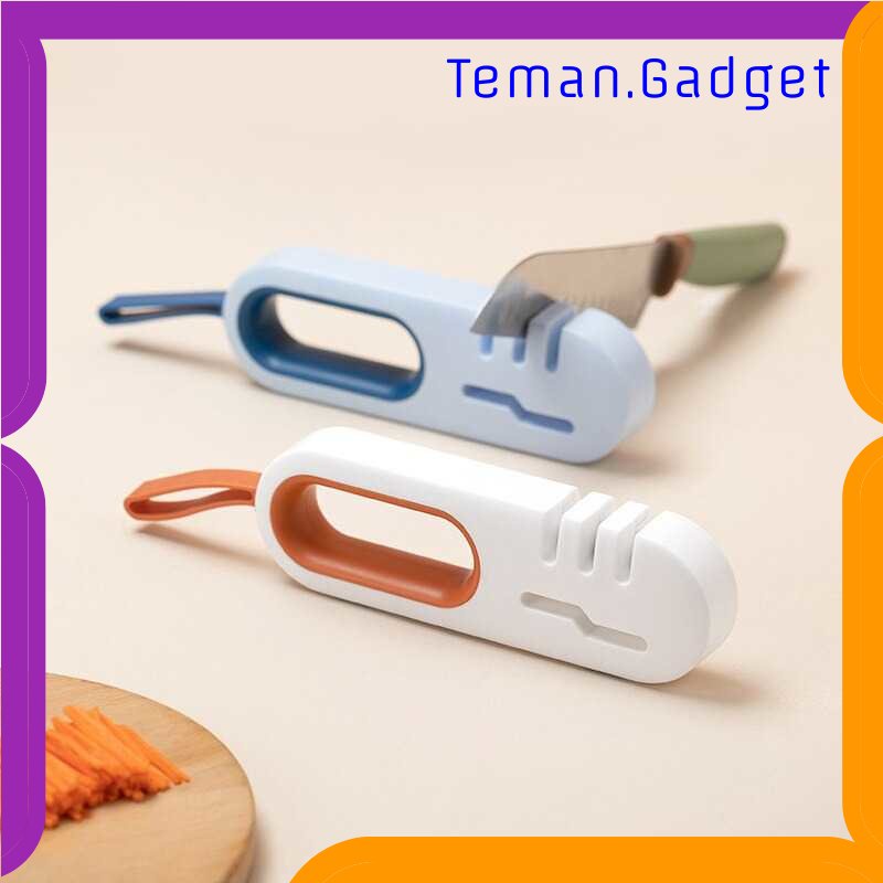 TD - DPR HIPS Pengasah Pisau 4 in 1 Diamond Sharpening Wetstone Knife - MY312