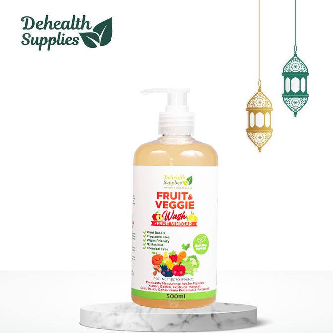 

Dehealth Supplies Fruit & Veggie Sh Fruit Vinegar Free Baking Soda