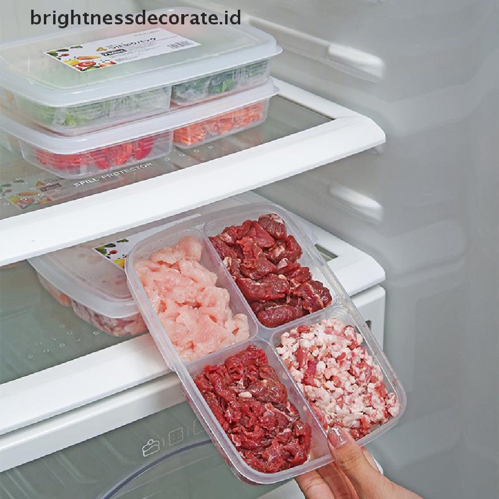 [Birth] Kulkas Daging Beku Kotak Penyimpanan Empat Kompartemen Food-grade Freezer Box [ID]