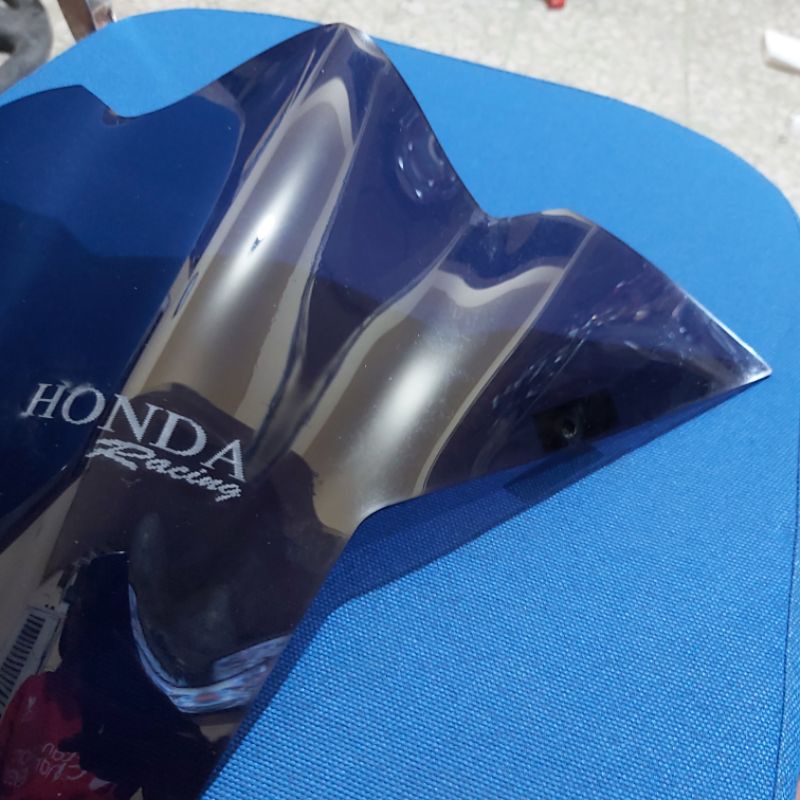 visor honda sonic, visor sonic, windshield sonic 150 bahan mika tebal anti pecah