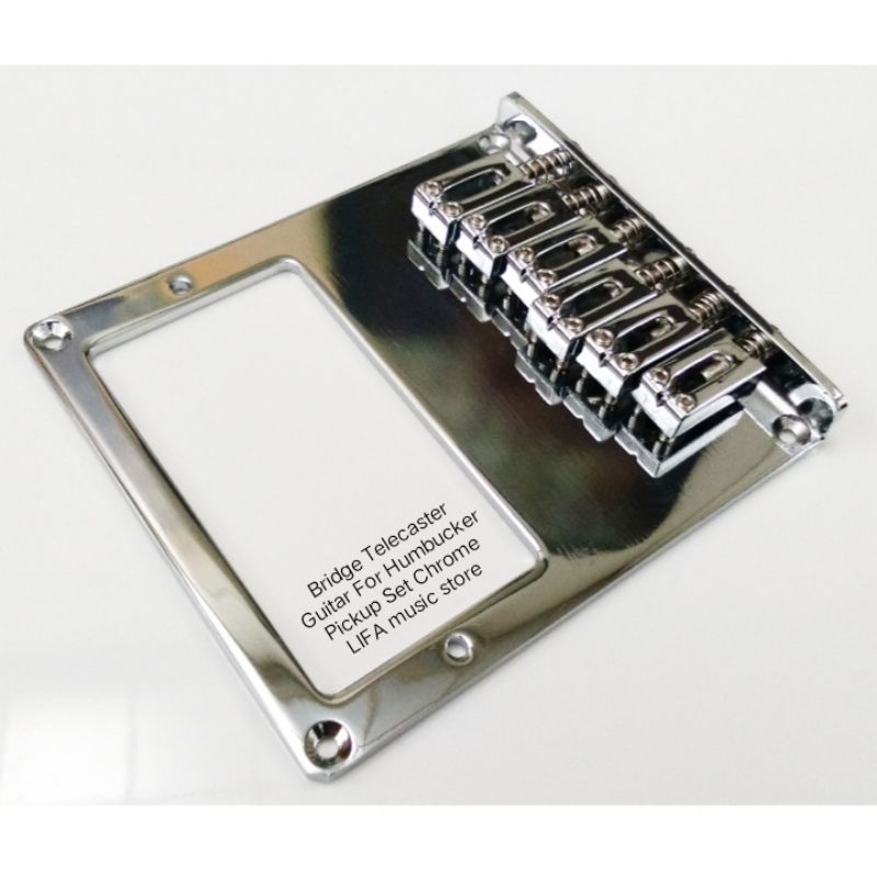 Bridge Telecaster Guitar For Humbucker Pickup Set Chrome