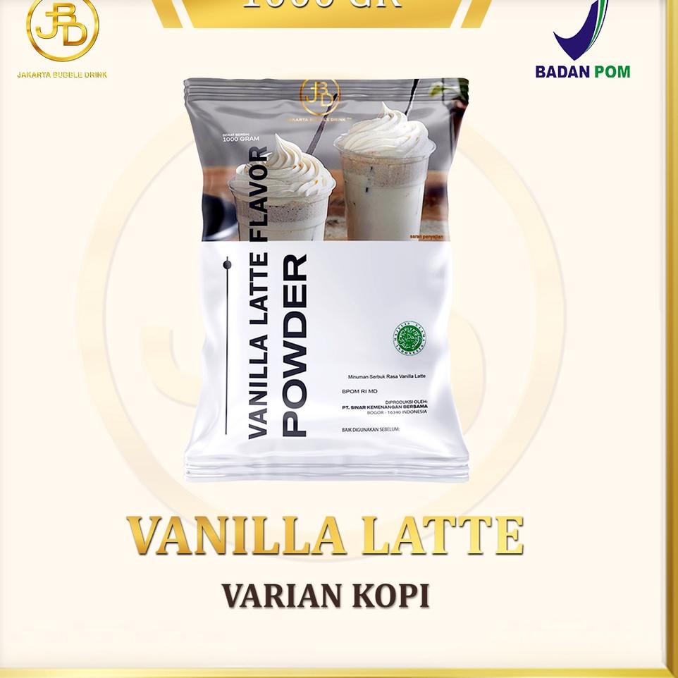 

Terlaris Bubuk Minuman VANILLA LATTE -Jakarta Bubble Drink | BPOM&HALAL